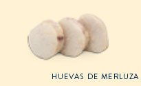 huevas de merluza