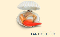 langostino en conserva