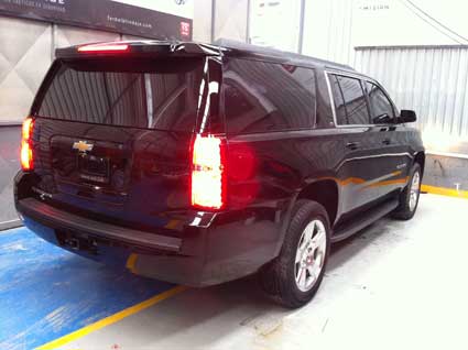 suburban tipo C blindado. suburban blindada, camioneta blinada, blindaje de camionetas, blindajes, vehiculos blindados, blindajes de mexico, blindaje centigon