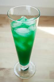 Aqua thunder cocteles, Aqua thunder ingredientes, Aqua thunder preparacion