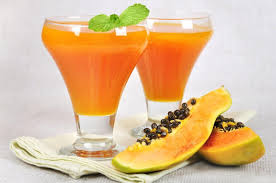 Shangai coctel bebida, Shangai coctel receta, Shangai coctel papaya