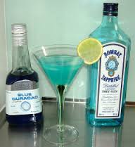 blue lady coctel, blue lady bebida, blue lady receta