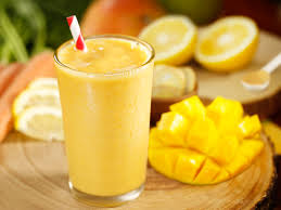 Smoothie Mango Naranja,coctel Smoothie Mango,bebida  Smoothie Mango