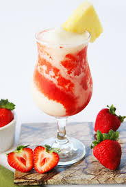 coctel Lava Flow,bebida Lava Flow,receta Lava Flow