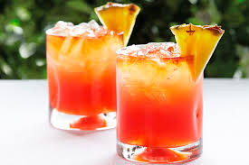 coctel rum punch,bebida rum punch,preparar rum punch