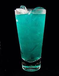  Aqua Blue recetar,Aqua Blue bebida,Aqua Blue coctel