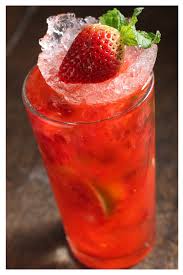 Fresa y albahaca recetar,Fresa y albahaca bebida,Fresa y albahaca coctel