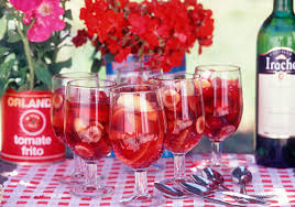 Sangría verano bebida,Sangría verano elaborar,Sangría verano coctel