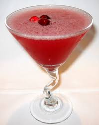 Cranberry limón bebida,Cranberry limón coctel,Cranberry limón Martini