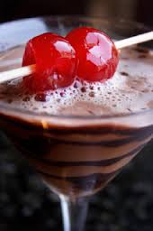 Chocolate Martini fresa,coctel Martini fresa,elaborar Martini fresa