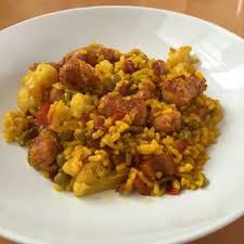 ARROZ LONGANIZA cocinar,ARROZ LONGANIZA preparar,ARROZ LONGANIZA DOMINGUERO