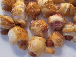  Rollitos Hojaldre preparar,Rollitos Hojaldre  recetar,Rollitos Hojaldre  Salchicha