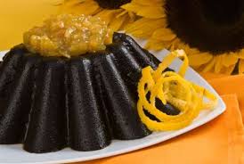 Flan   Negro frio,Flan   Negro recetaremos,Flan  Zapote Negro