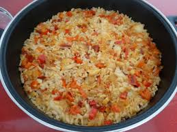 Arroz Cangrejo elaborar,Arroz Cangrejo recetaremos,Arroz Integral  Cangrejo