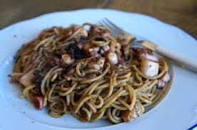 Spaghetti con Pulpo