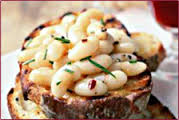 Bruschetta de Frijoles,Bruschetta Frijoles receta, Bruschetta Frijoles elaborar