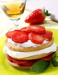Milhojas con Fresas, Milhojas Fresas receta, Milhojas Fresas elaborar