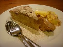 Ingredientes      1 caja de harina preparada para pastel de Betty Crocker™ SuperMoist™ French Vanilla     3 huevos     1 taza de leche     1/2 taza de puré de manzana     1 pera en conserva     1 cucharadita de azúcar turbinado     1 cucharadita de canela  preparacion      calienta el horno a 350°F.Precalienta el horno a 350 grados Fahrenheit.     Vierte la harina preparada para pastel en el tazón de la batidora, agregar los huevos, la leche y el puré de manzana. Batir por dos minutos. Engrasar un molde redondo y vierte la mezcla del pastel. Cortar la pera en conserva en rodajitas y agregar por encima. Espolvorear con el azúcar turbinado y la canela.     Hornear el pastel por 30 minutos hasta que dore.     Sacar del horno, dejar enfriar y desmoldar.     Servir en un lindo platón y rcon café o té.  Fuente: quericavida.com  Tag: Pastel Canela elaboracion, Pastel Canela cocinamos, Pastel Canela elaborar