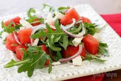 Ensalada sandía casera, Ensalada sandía casera, Ensalada sandía elaborar