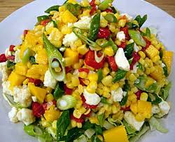 Ensalada Maíz elaborar, Ensalada Maíz cocinamos, Ensalada  Maíz preparando