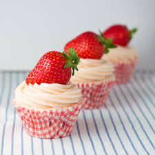 Cupcakes fresas elaborar, Cupcakes fresas preparando, Cupcakes fresas, Cupcakes fresas guisaremos