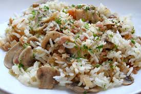 Arroz champiñon elaborar, Arroz champiñon elaboracion, Arroz champiñon cocinamos