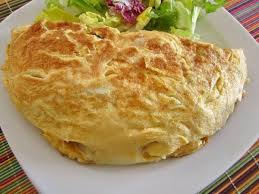 Omelette con calamares, Omelette calamares recetario, Omelette calamares cocinar
