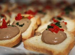 Tostaditos Paté receta, Tostaditos Paté recetario, Tostaditos Paté cocinamos