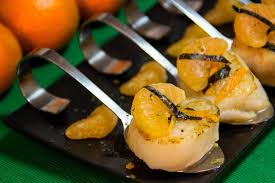 bocaditos alga nori, naranja alga nori, naranja nori receta