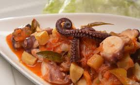 escabeche de pulpo, escabeche con pulpo, escabeche y pulpo