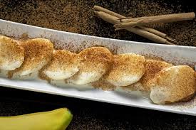 platano pirulo receta, platano canelazo cocinaran, platano canelazo preparar