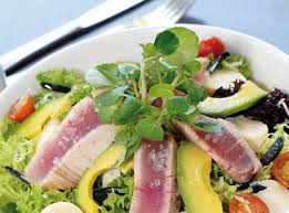 Ensalada  Atún Sellado,receta  Atún Sellado,elaborar  Atún Sellado