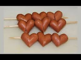 recetaremos Salchichas Corazón,prepararemos salchichas Corazón,cocinar salchichas Corazón