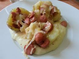 Papas Rellenas Salchicha, hornear Papas Salchicha,elaborar Papas Salchicha