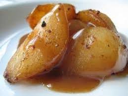 postre Peras Caramelizadas,receta Peras Caramelizadas,elaborar Peras Caramelizadas