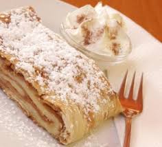 Strudel Manzana Crema,postre Strudel Manzana,receta Strudel Manzana