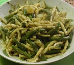 pasta con ejotes,receta pasta ejotes,cocinar pasta ejotes