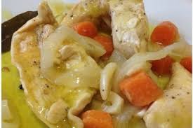 Pechugas Salsa Escabeche,receta Pechugas Escabeche,cocinar Pechugas Escabeche