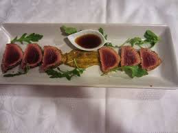 Tataki Atún Salsa,Tataki Atún Arándano,Tataki Atún receta