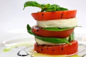 Torre  Ensalada caprese,Torre caprese receta,Torre caprese cocinar