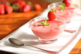 Mousse Fresas elaborar,Mousse Fresas recetaremos,Mousse Fresas frio