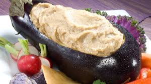 Dip Berenjena cocinar,Dip Berenjena receta,Dip de Berenjena