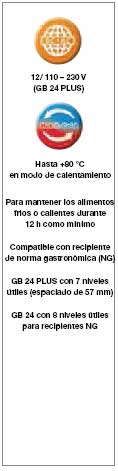 Dometic gb 24 plus gb24,dometic gb gt,hielera dometic