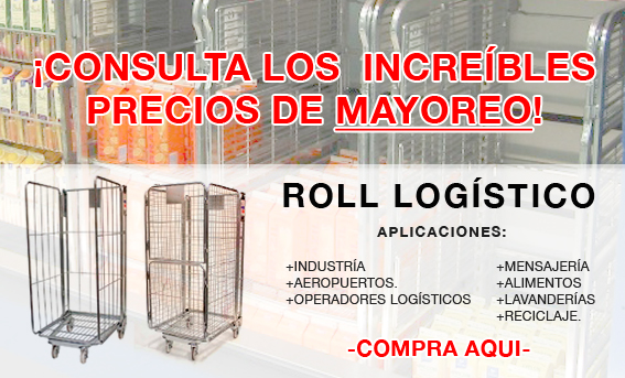 Roll seco, producto para la logitaca,como ahorrar en logistica, bajar mano de obra en logistica